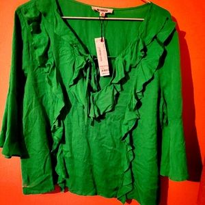 Ladies Green blouse